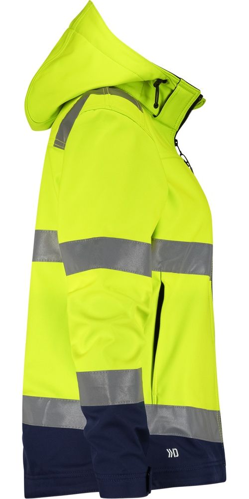 DassyDamenWarnschutzSoftshell-JackeMalagaWomen