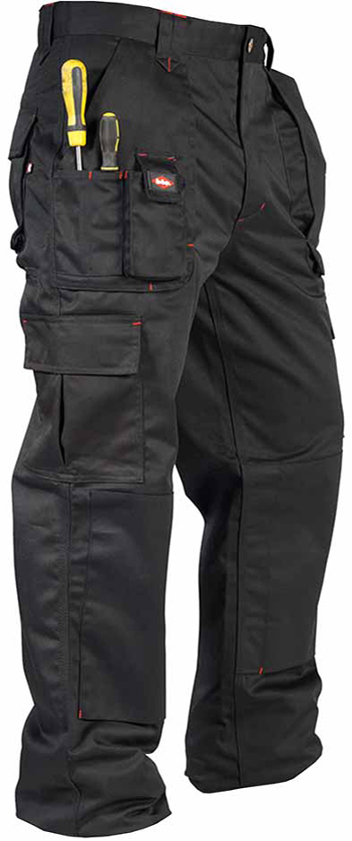 LeeCooperHoseLCPNT206MensWorkwearCargoTrouserBlack