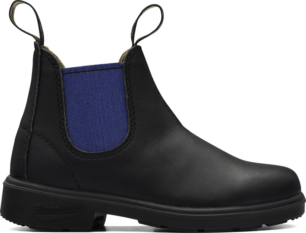 BlundstoneKinderStiefelBoots580LeatherElasticKidsBlackBlue