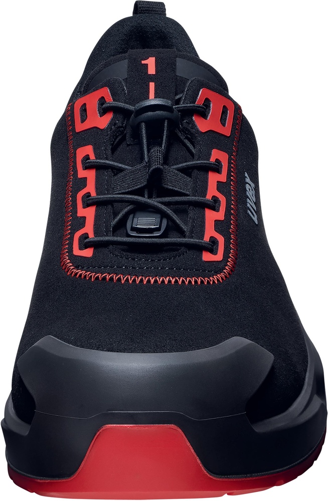 UvexSicherheits-Halbschuhe1X-CraftS3LSR68034SchwarzRot-35Weite14