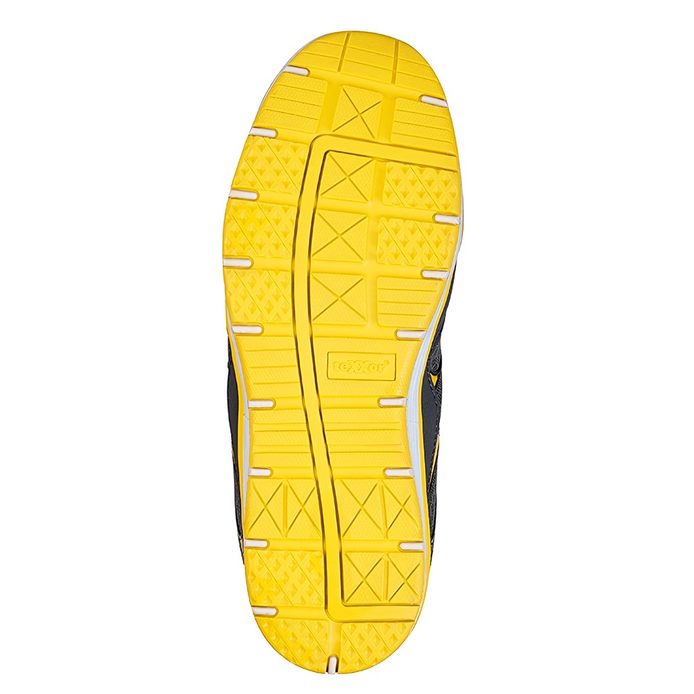 teXXorS1P-SicherheitshalbschuhRoubaixGrauGelb