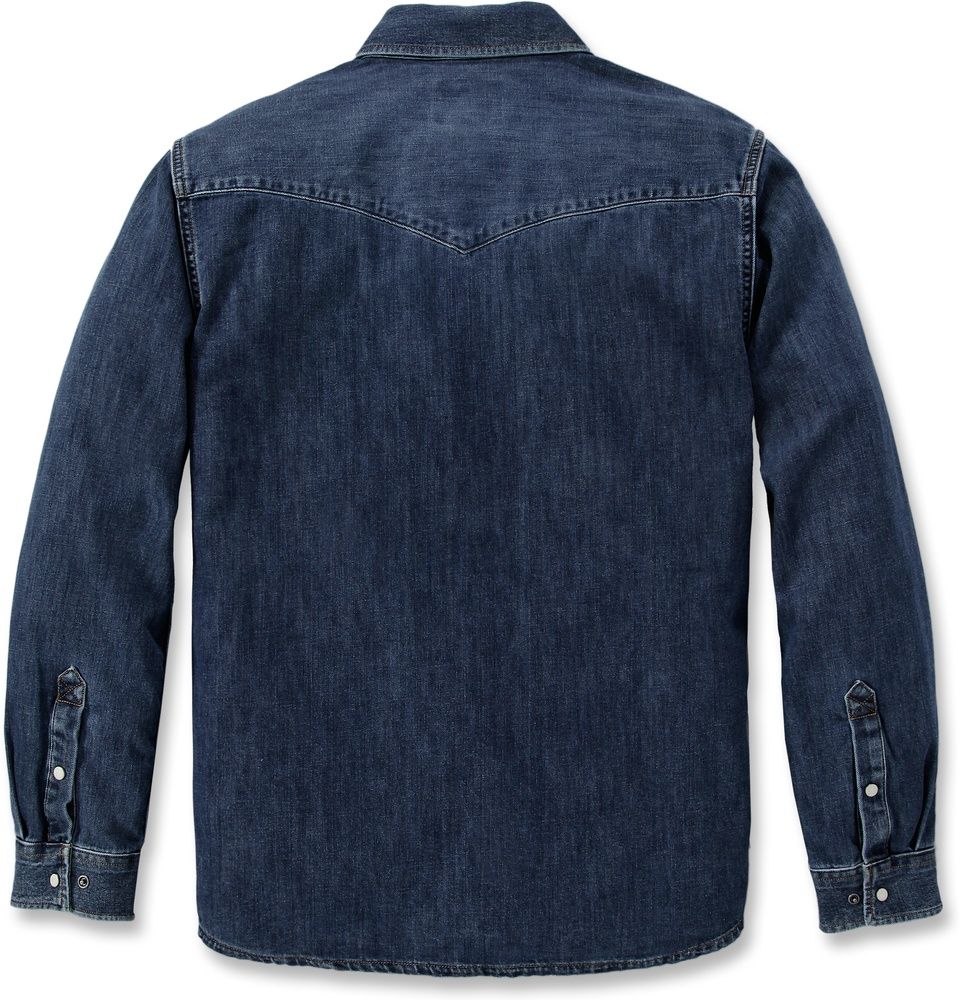 CarharttLongsleeveDenimLSSnapFrontShirt106429Wyatt-M