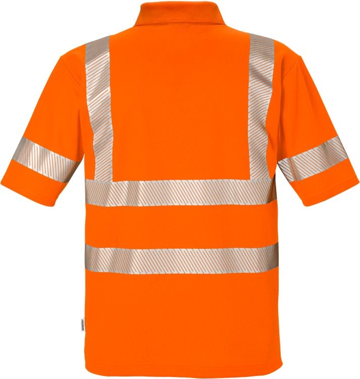 FristadsWarnschutz-PoloshirtHighVisPoloshirtKl37406PHVWarnschutz-Orange