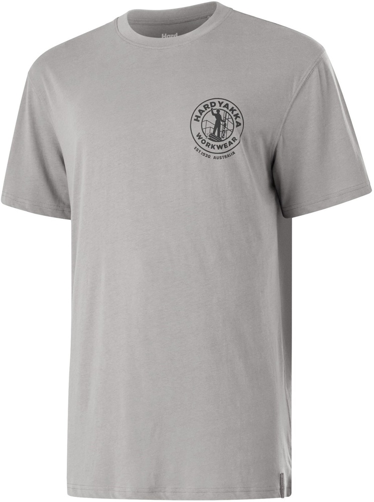 HardYakkaT-ShirtHeritageIconSSTeeG11486Grey-S