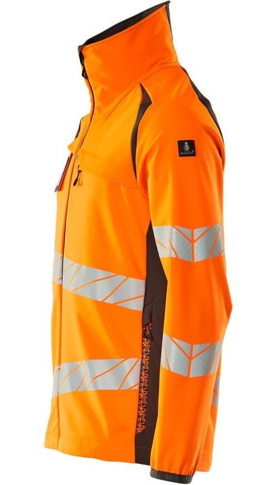 MascotSoftshellJackeAccelerateSafe19002-143Hi-visOrangeDunkelanthrazit-XXL