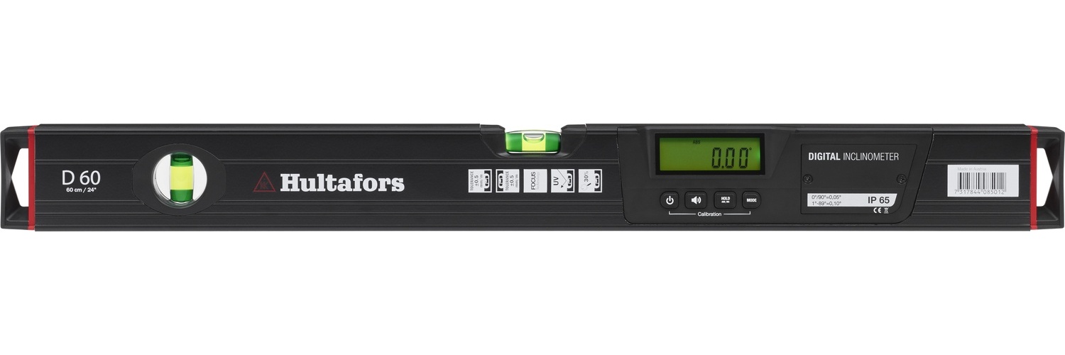HultaforsWasserwaageDigitalD60Schwarz