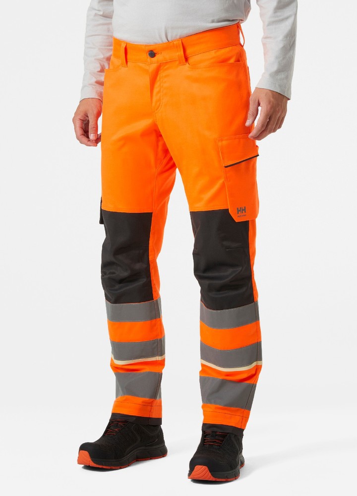 HellyHansenArbeitshoseUc-MeWorkPantCl2OrangeEbony-C68