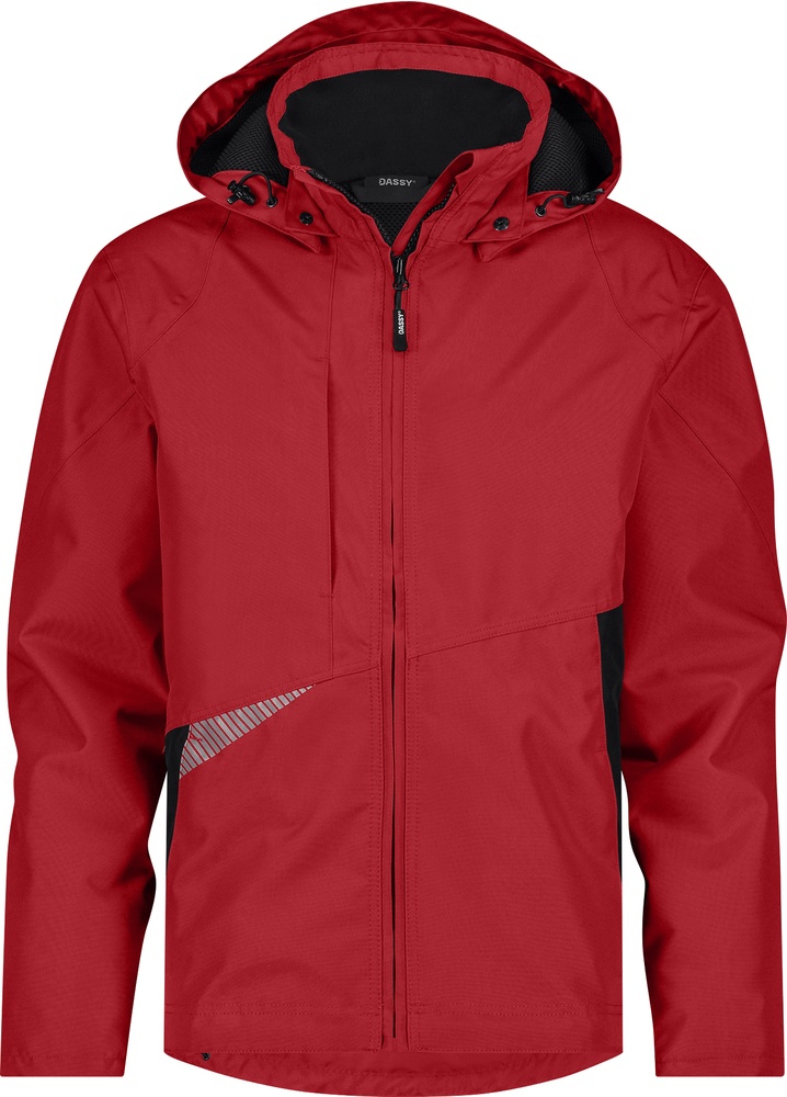 DassyWasser-UndWinddichteArbeitsjackeHyperNextRotSchwarz-XS