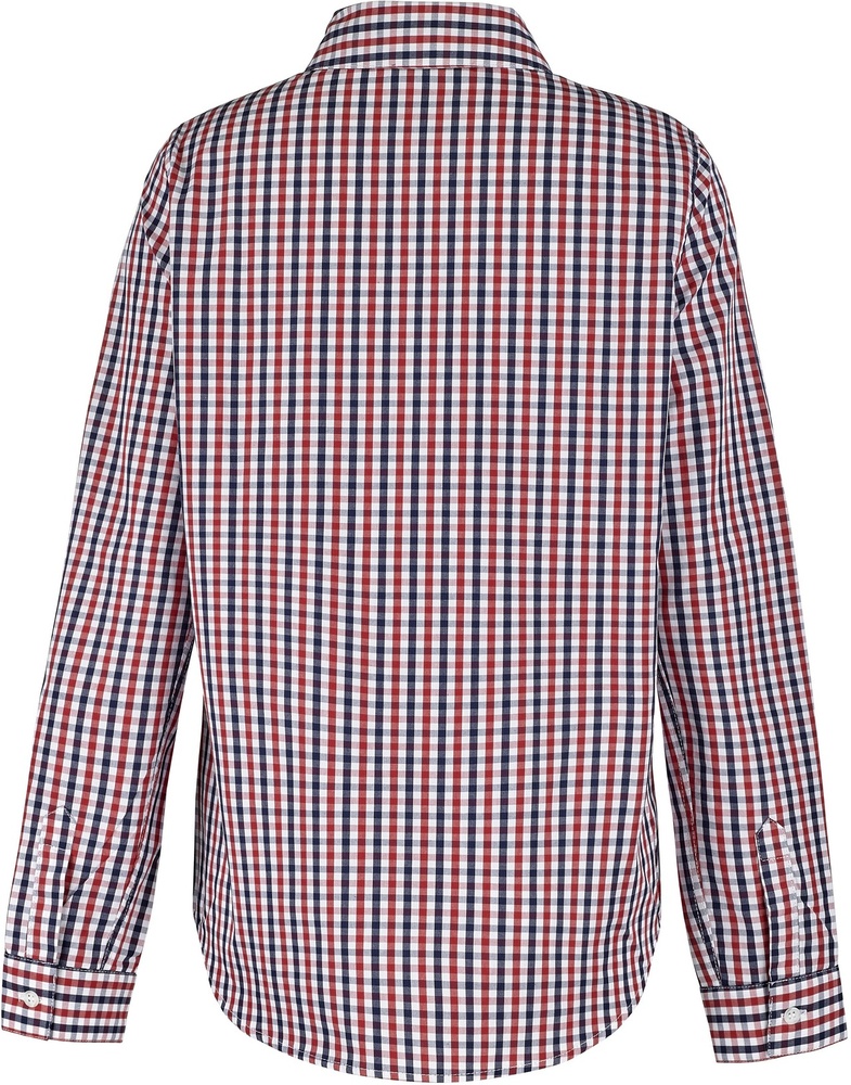 LafontBluseBellevilleFOT18870NavyRedCheck-XXL