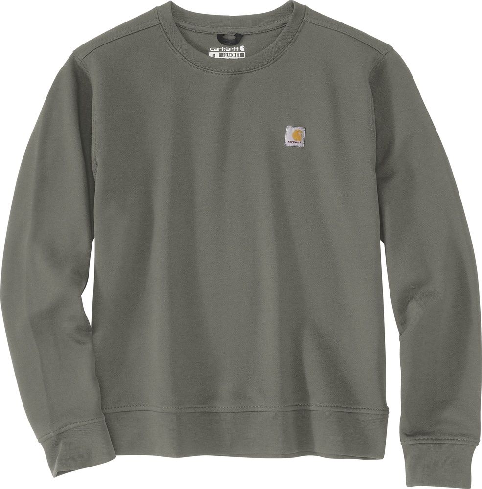 CarharttDamenFrenchTerryCrewneckSweatshirt106179DustyOlive-L