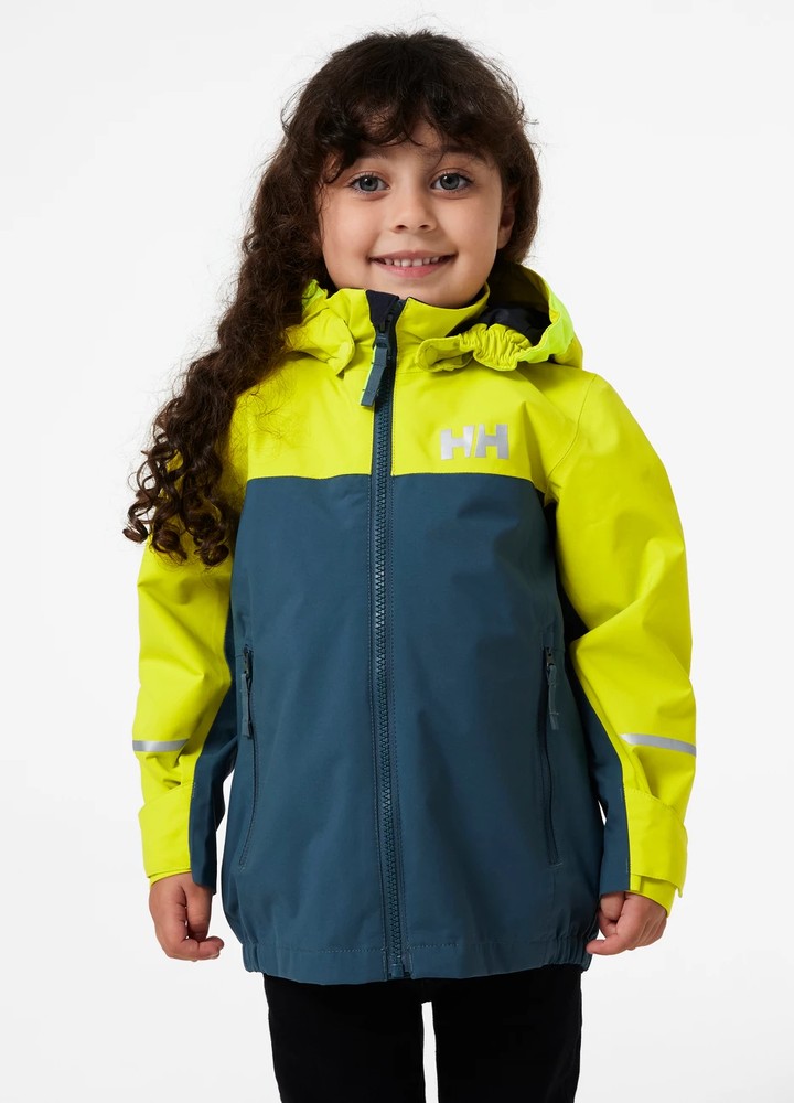 HellyHansenJungenKinderRegenjackeKinderJackeShelterJacket20163046Grau-110cm