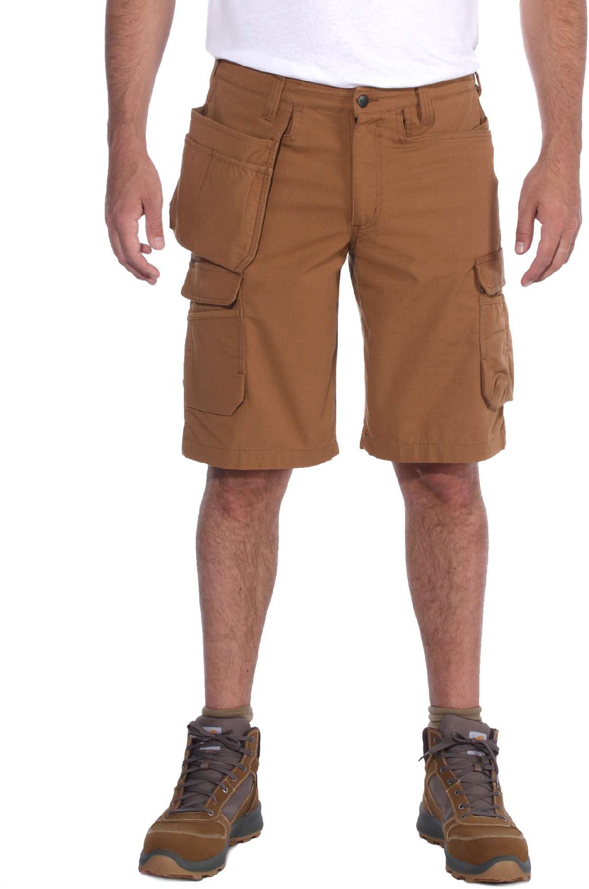 CarharttHerrenShortsSteelMultipocketShortCarharttBrown