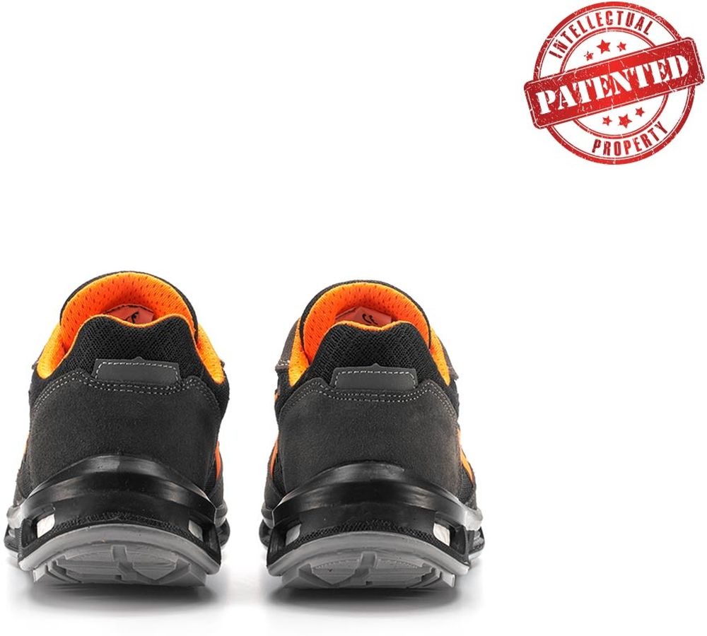 U-PowerSicherheitsschuheHalbschuheOrangeEsdS1PSrcRL20396Schwarz-35