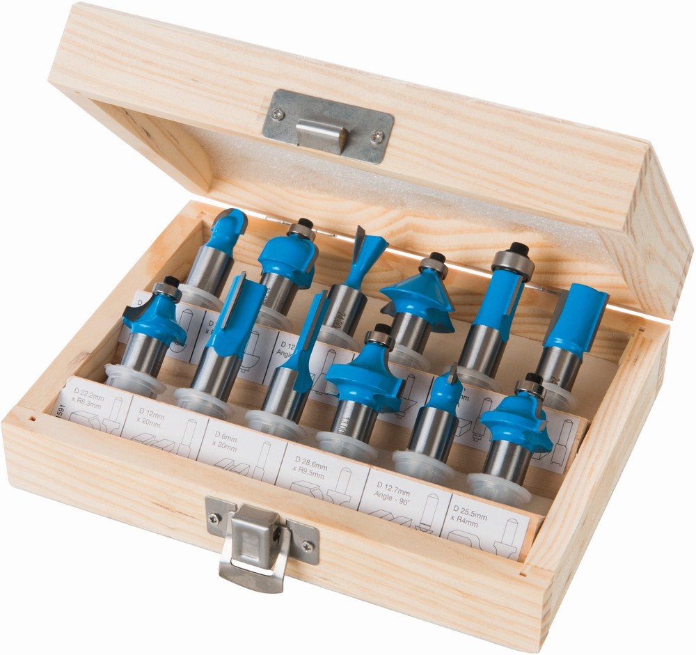 SilverlineFrser12-mm-Hartmetall-Frser12-tlgSatz12mm