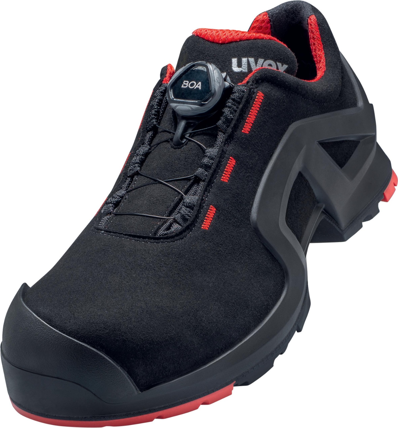 Uvex1SupportHalbschuheS365672SchwarzRot65672