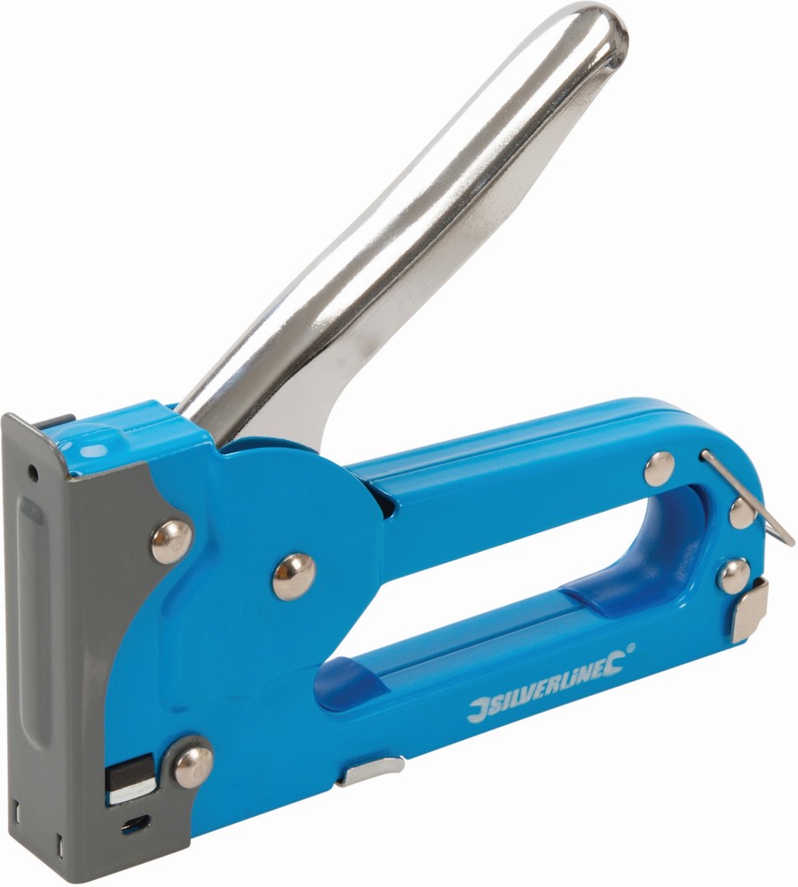 SilverlineFeinarbeitenHandtackerausStahl48mmTyp53