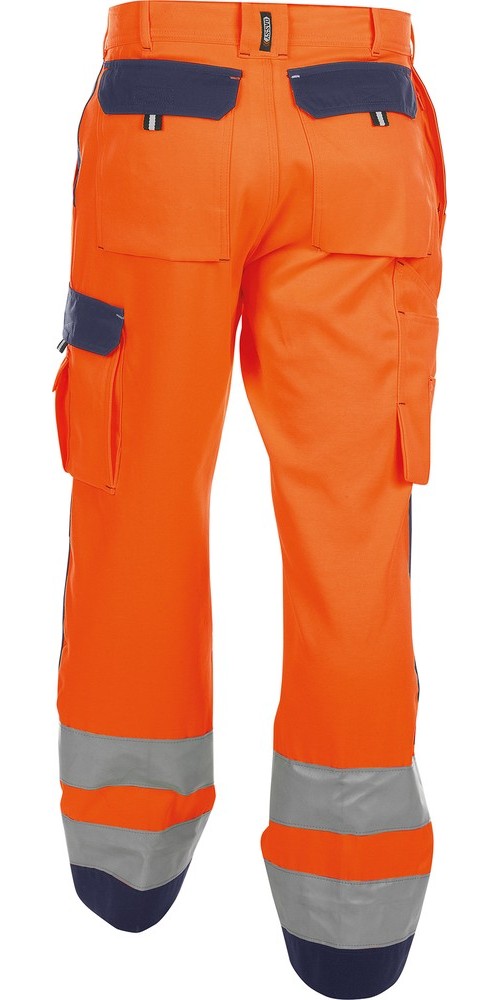 DassyWarnschutzhosemitKniepolstertaschenBuffaloPESCO70NeonorangeDunkelblau