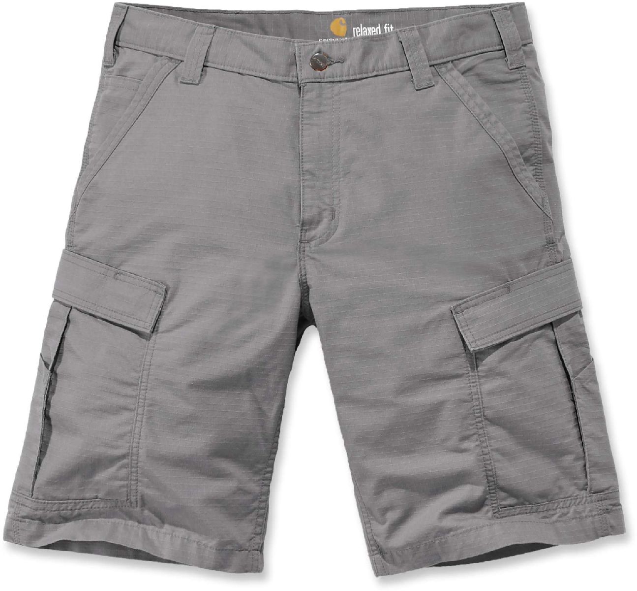CarharttHerrenShortsForceBroxtonCargoShortAsphalt