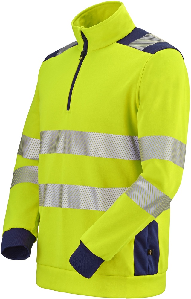 CepovettSweaterHvFluoSafeXp9S10FluoYellowNavy-XXL