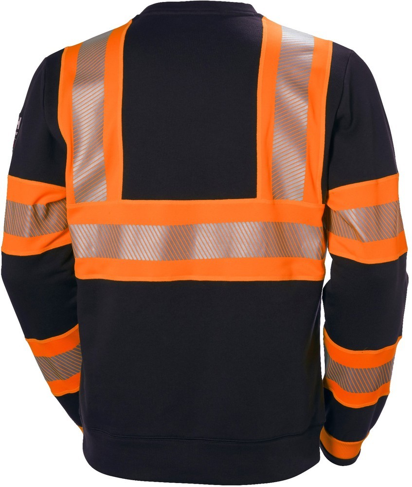 HellyHansenIcuSweatshirtOrangeEbony-XS