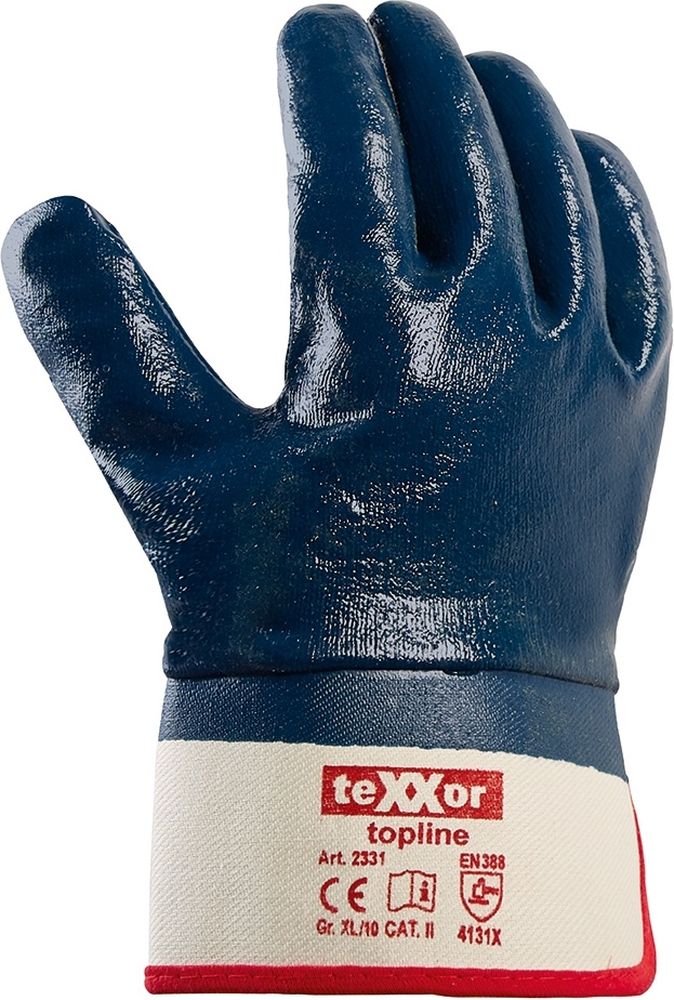 teXXorToplineNitril-HandschuheStulpe12Stck2331BeigeBlau-9