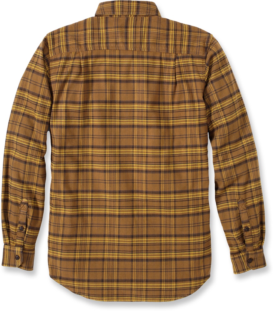 CarharttHemdMidweightFlannelLSPlaidShirtOakBrown-2XL