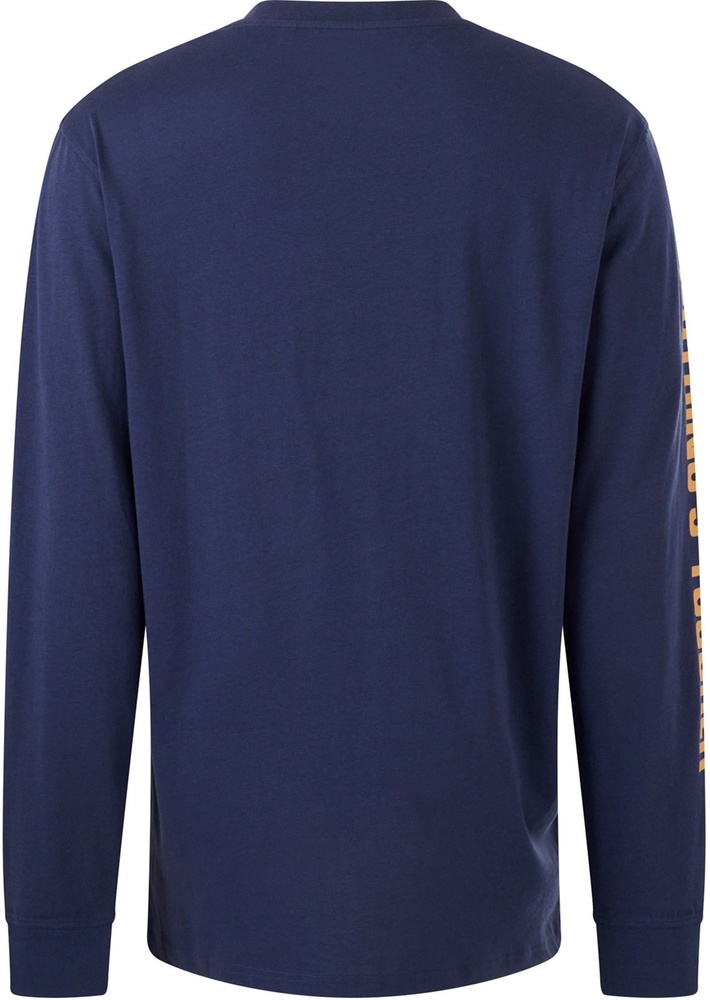 HardYakkaT-ShirtHeritageIconLSTeeG11489Navy-S