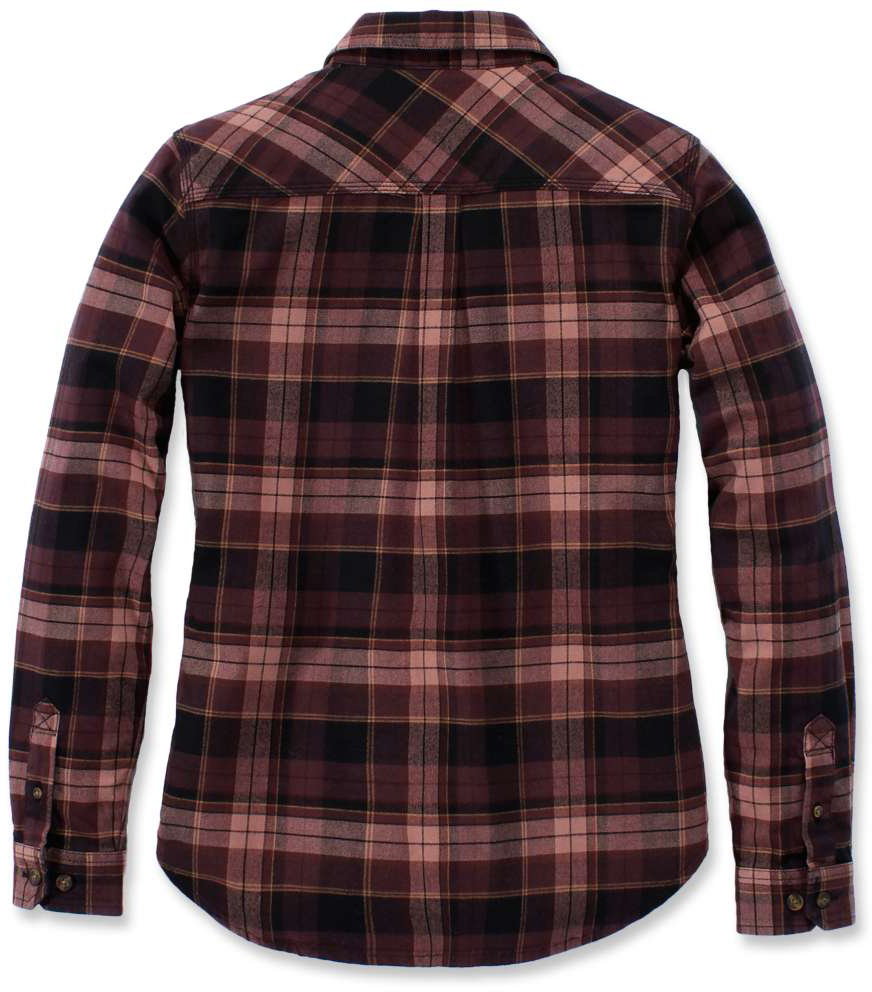 CarharttDamenShirtHamiltonFlannelShirtPort