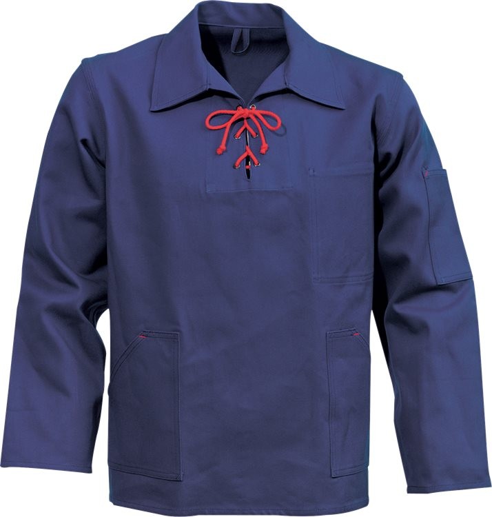 KansasHemdBaumwoll-Schlupfjacke7388KCMarineblau