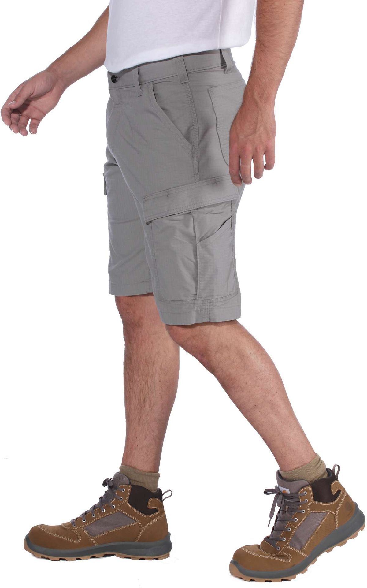 CarharttHerrenShortsForceBroxtonCargoShortAsphalt