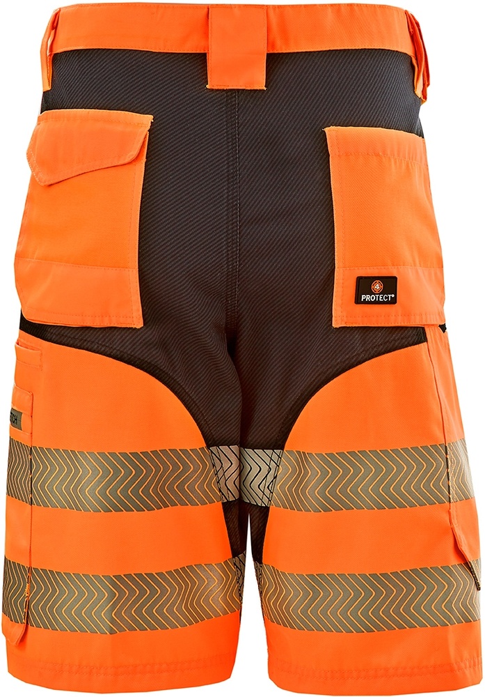 4PROTECTWarnschutz-ShortsPaterson3840Leuchtorange-XS