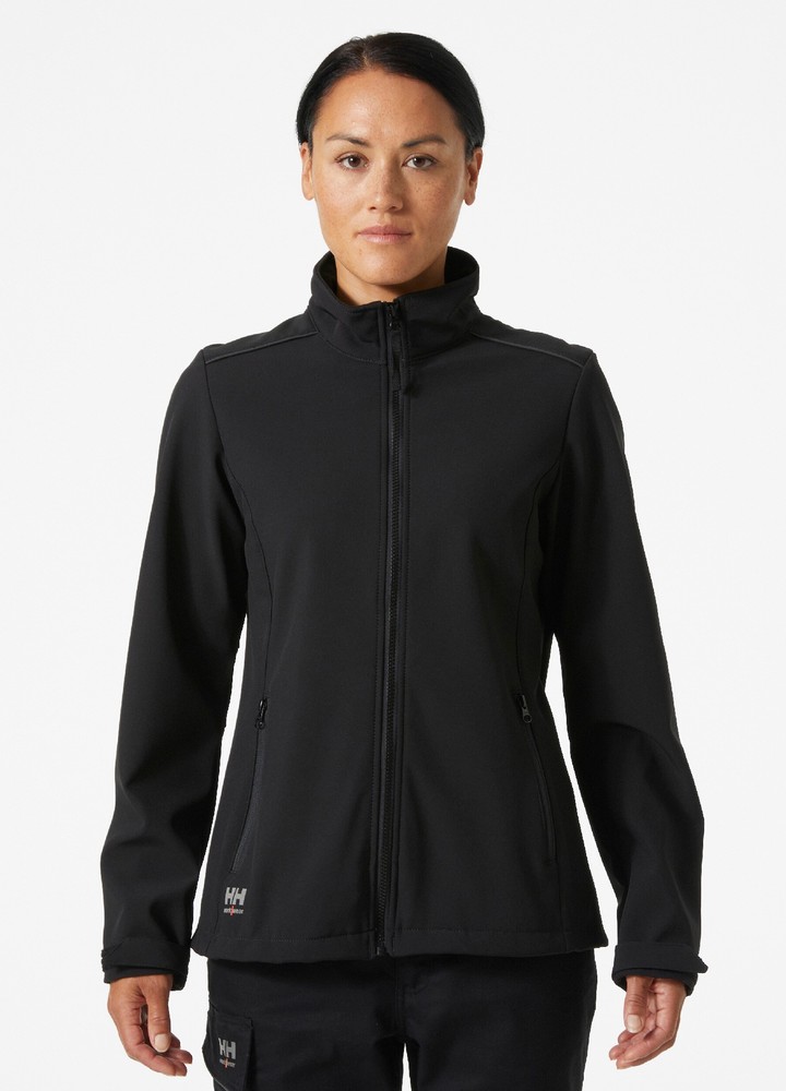 HellyHansenDamenSoftshelljackeManchester20SoftsJacketBlack-XS