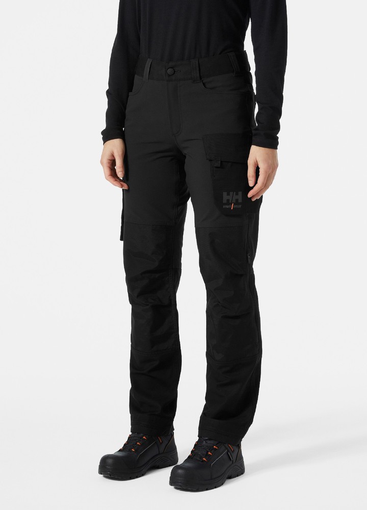HellyHansenDamenArbeitshoseLuna4XWorkPantBlack-C34