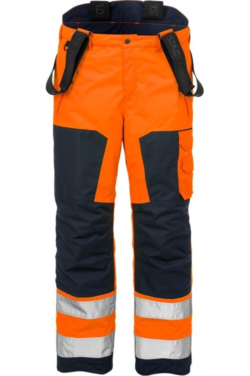 FristadsWarnschutz-HoseHighVisAirtechWinterhoseKl22035GTTWarnschutz-OrangeMarine