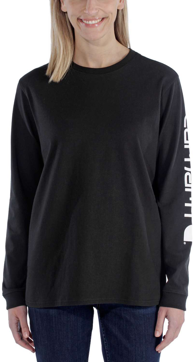 CarharttDamenT-ShirtWorkwearLogoLST-ShirtBlack