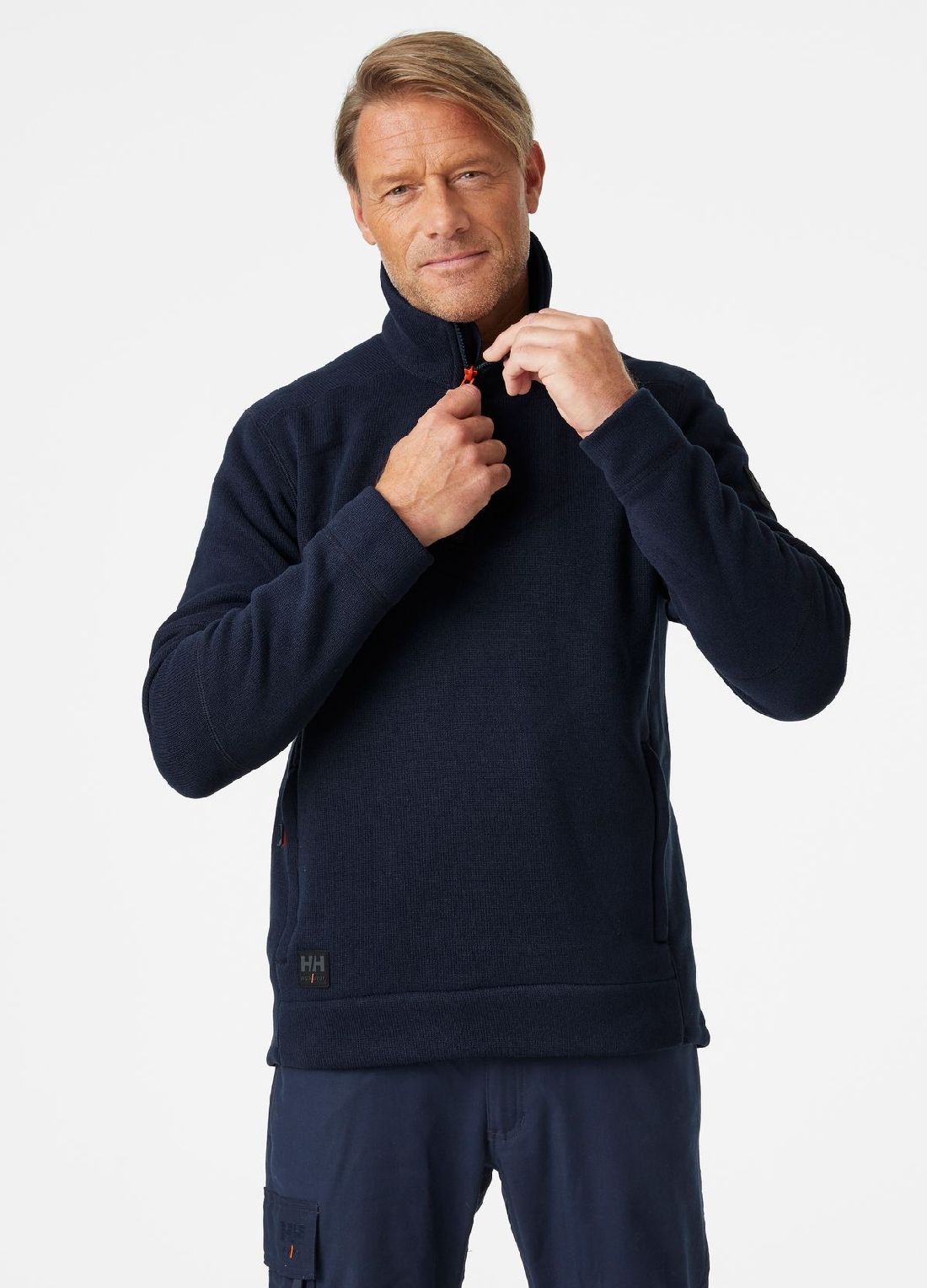 HellyHansenJackeKensington12ZipKnittedNavy