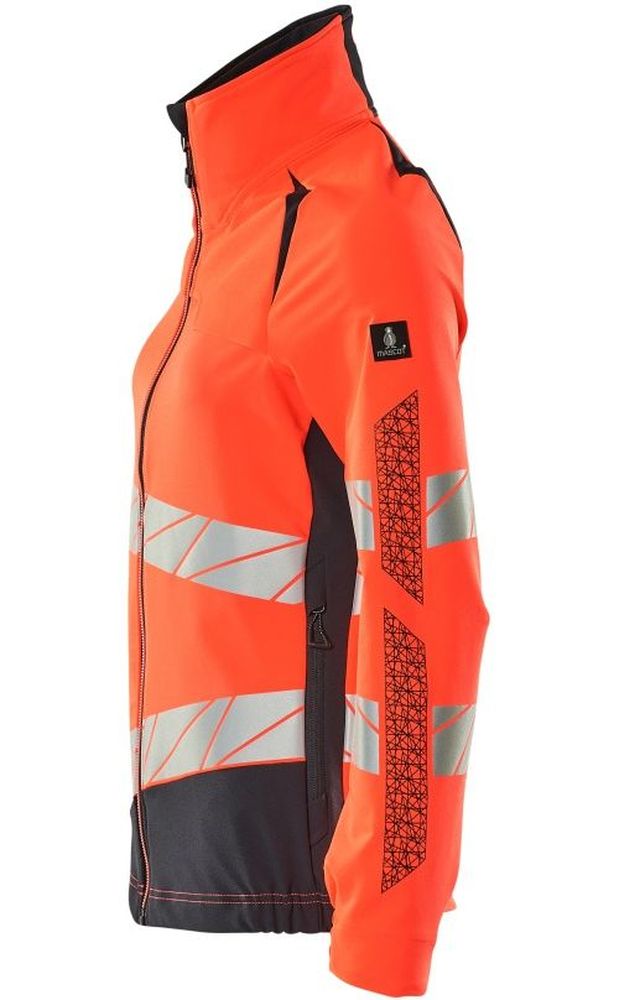 MascotDamenJackeAccelerateSafe19008-511Hi-visRotSchwarzblau-XXL