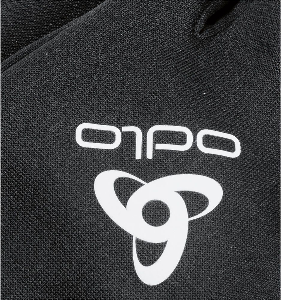 OdloGlovesStretchfleeceLinerEcoE-Tip762710Black-L