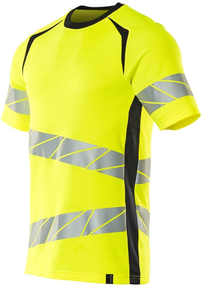 MascotT-ShirtAccelerateSafe19082-771Hi-visGelbSchwarzblau-XXL
