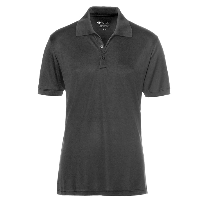 4PROTECTTextilfaserPolo-ShirtMadisonGrau