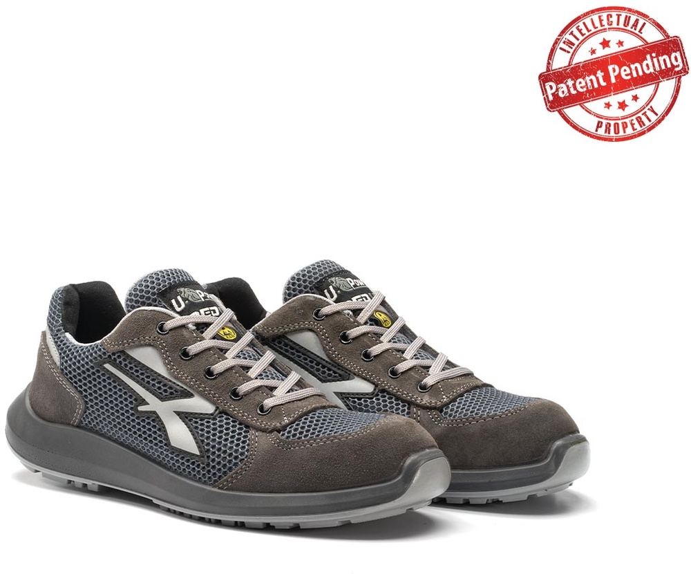U-PowerSicherheitsschuheHalbschuheDracoEsdS1PSrcRU20046Grau-35