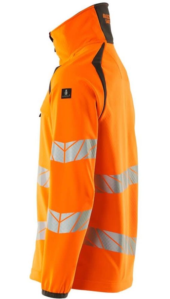 MascotSoftshellJackeAccelerateSafe19002-143Hi-visOrangeDunkelanthrazit-XXL