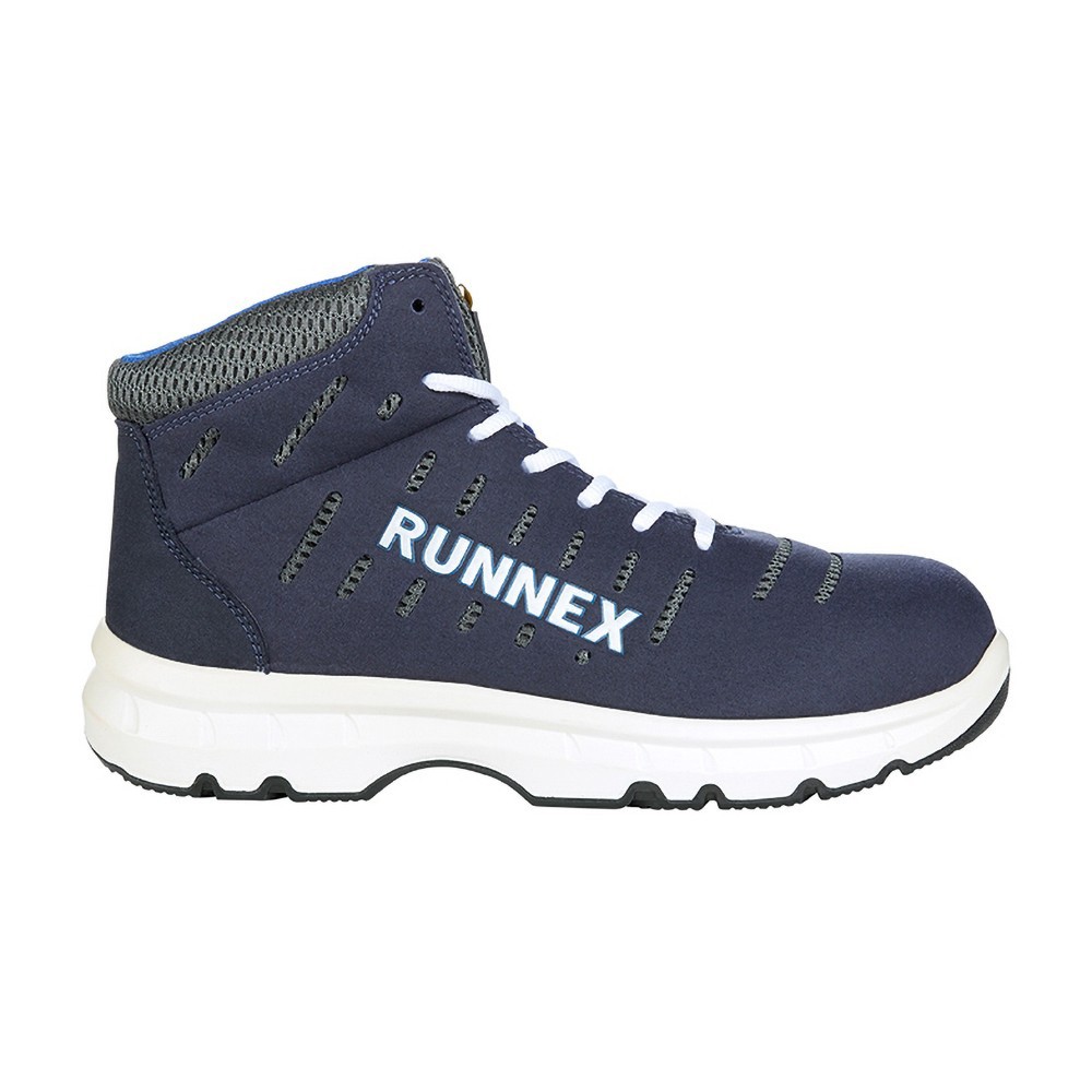 RUNNEXS1P-ESD-SicherheitsschnrstiefelFlexStarBlauWeiGrau