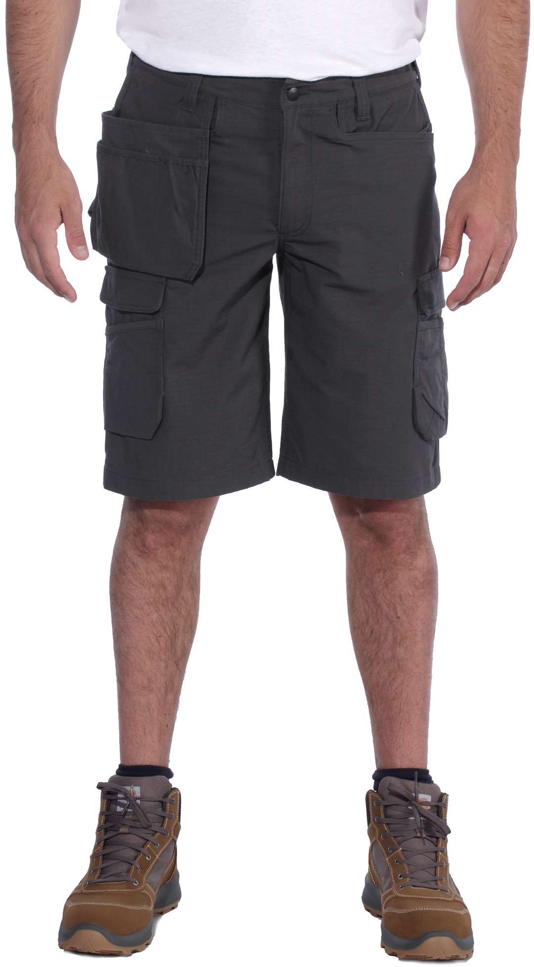 CarharttHerrenShortsSteelMultipocketShortShadow