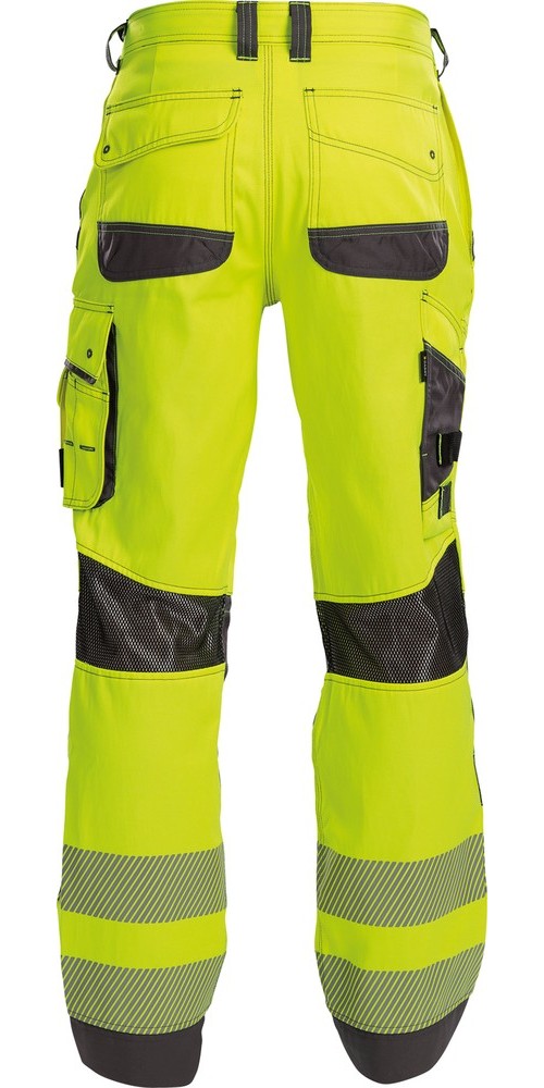 DassySommerWarnschutzhosemitKniepolstertaschenOdessaPESCO70NeongelbZementgrau