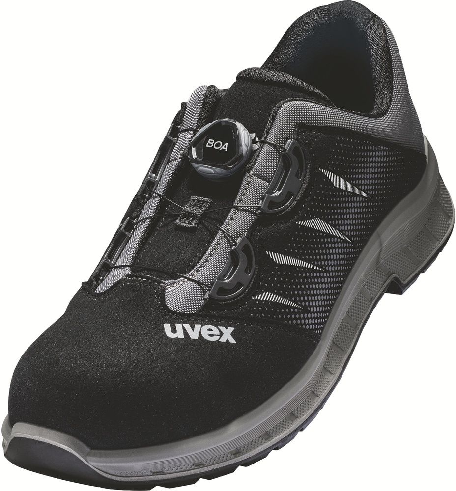 UvexSicherheits-Halbschuhe2TrendS3SRS3BOAFitSystem69481SchwarzGrau-35Weite10