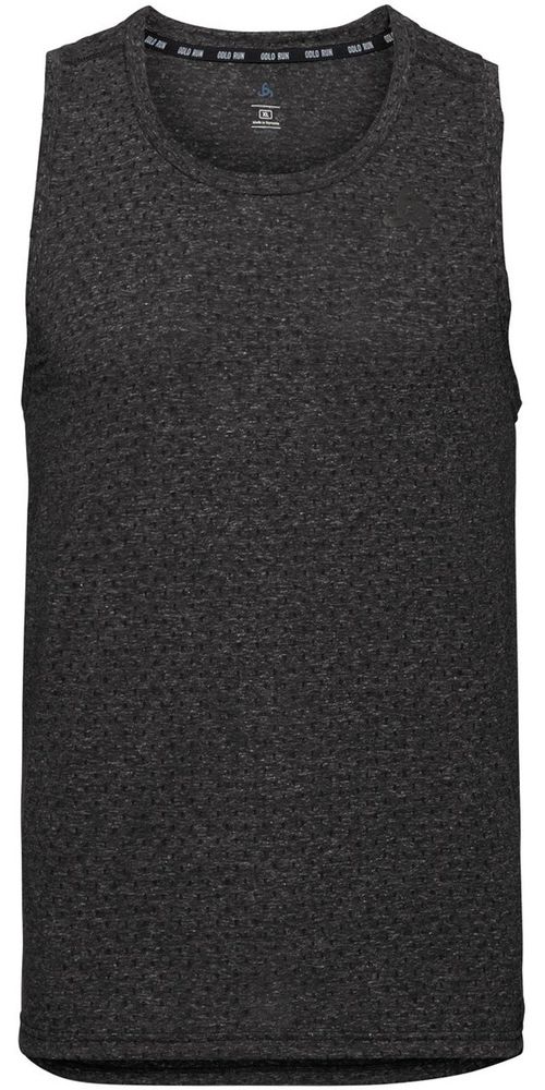 OdloTanktopBlTopCrewNeckSingletMillenniumLine312712BlackMelange-L