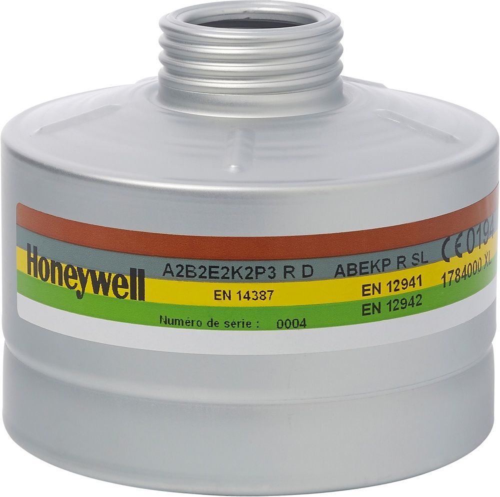 HoneywellAtemschutzAluminium-KombifilterfrKlasse2Maske1784000RD40KombifilterA2B2E2K2P3