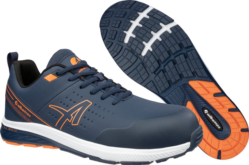 AlbatrosSicherheitsschuheVigor2ImpulseLowS3SEsdFoHroSrBlauOrange-36