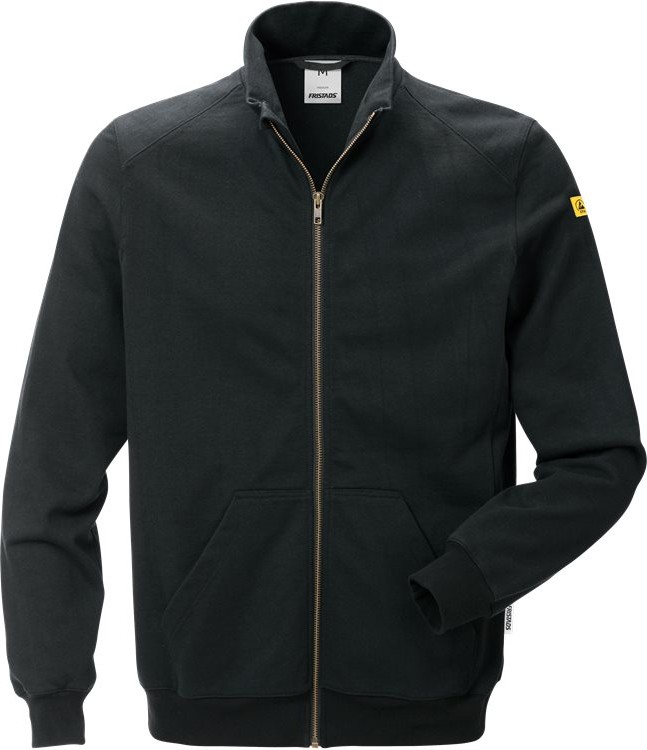 FristadsESDSweatjacke4080XSMSchwarz